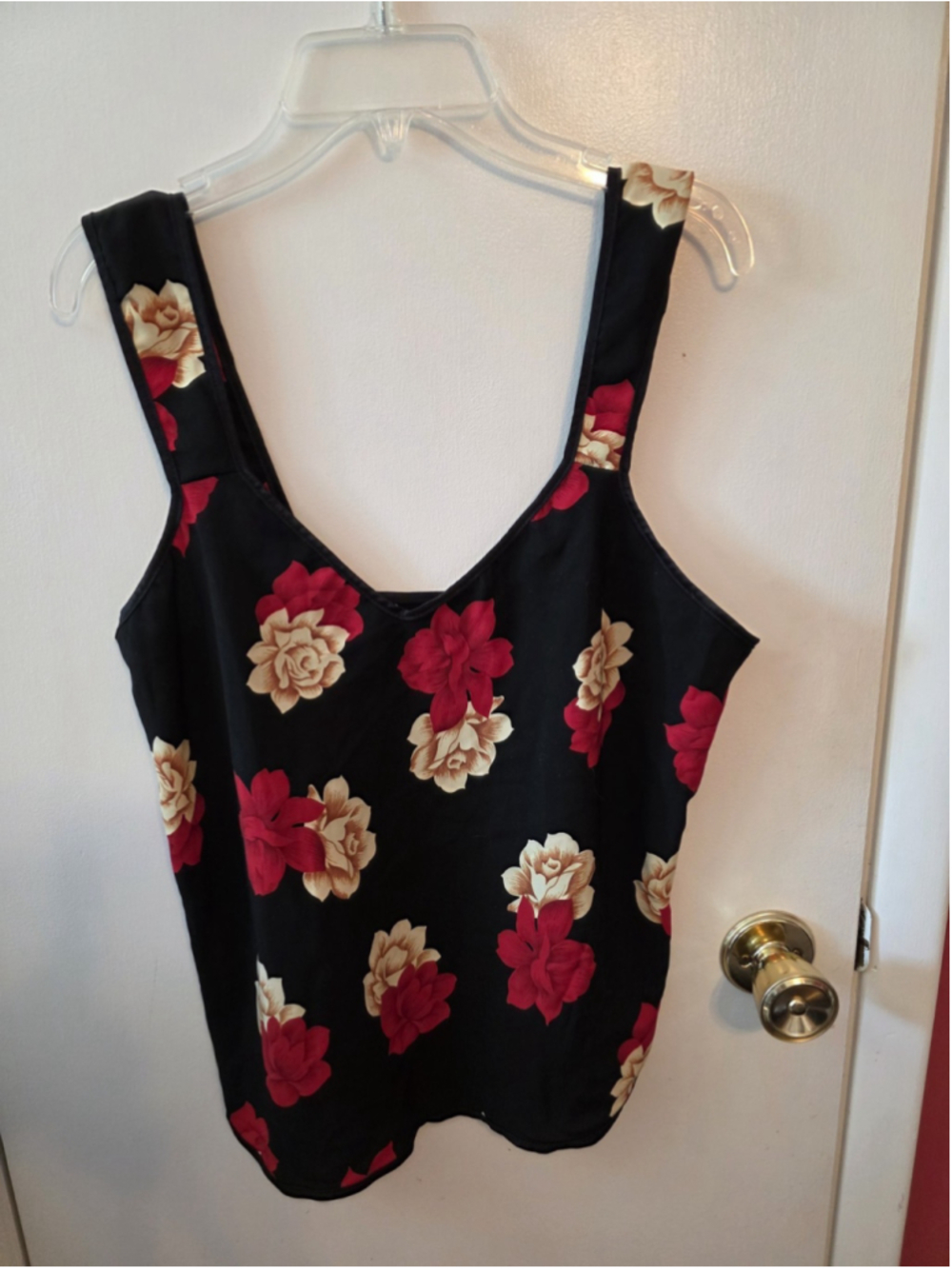 Vintage Petra Fashions Camisole Size Large Y2k Punk Rose Whimsigoth Rock
